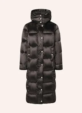 Joop! Płaszcz Pikowany Clarissa Z Odpinanym Kapturem schwarz