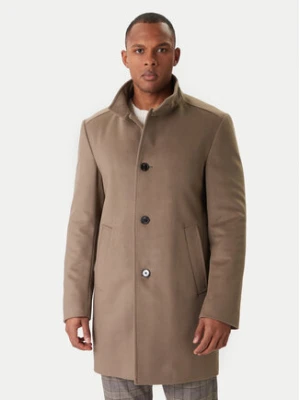 JOOP! Płaszcz wełniany 17 JC-21Maron 30044311 Khaki Regular Fit