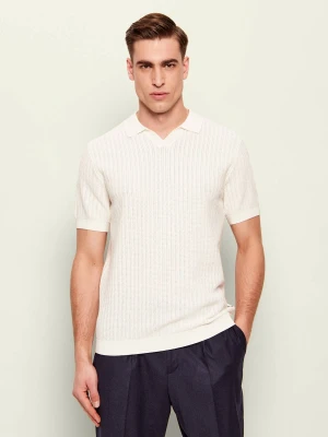 Joop! Polo Baoron | Regular Fit | mercerised ecru