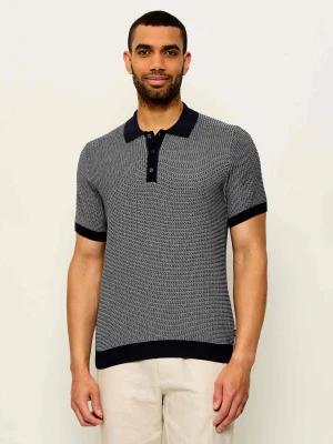 Joop! Polo Brianoro | Regular Fit | mercerised granatowy