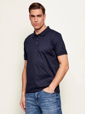 Joop! Polo Jesse | Modern fit | mercerised granatowy