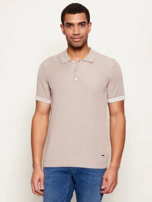 Joop! Polo JK-11Sabeo | Regular Fit | mercerised beżowy