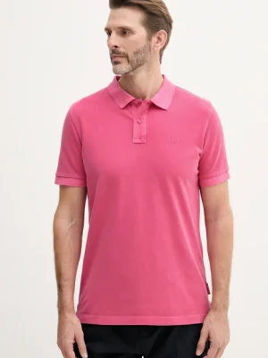 Joop! polo męski kolor różowy gładki 30045619