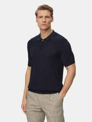 JOOP! Polo Vascor 30101508 Granatowy Regular Fit