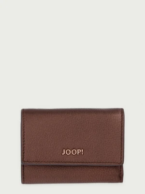 Joop! portfel damski skórzany Lipari Metallo Alida brązowy