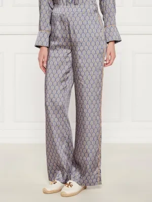 Joop! Satynowe spodnie Panja | Loose fit