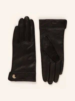 Joop! Skórzane Rękawiczki schwarz