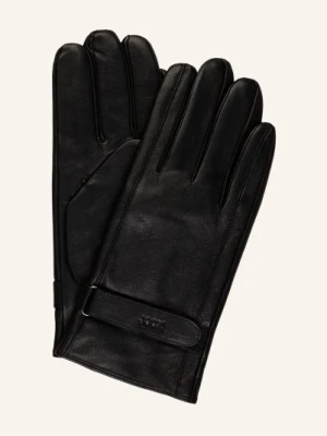 Joop! Skórzane Rękawiczki schwarz