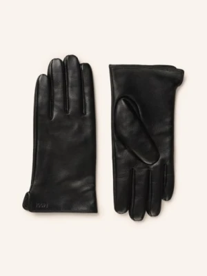 Joop! Skórzane Rękawiczki schwarz