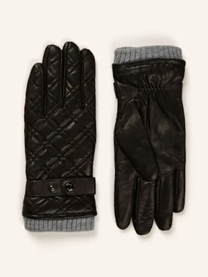 Joop! Skórzane Rękawiczki schwarz