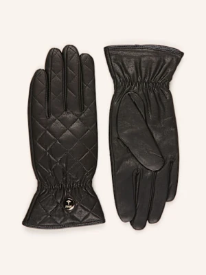 Joop! Skórzane Rękawiczki schwarz