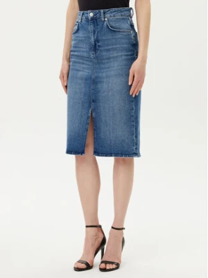 JOOP! Spódnica jeansowa 58 JW242DS167 30047184 Niebieski Slim Fit