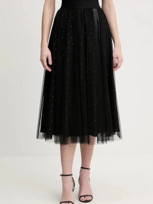 Joop! spódnica kolor czarny midi rozkloszowana 30100212