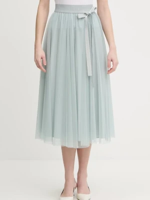 Joop! spódnica kolor turkusowy midi rozkloszowana 30100212