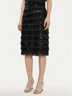 JOOP! Spódnica midi 30044815 Czarny Regular Fit
