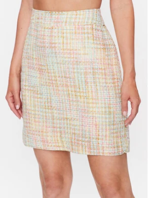 JOOP! Spódnica ołówkowa 30035995 Écru Slim Fit