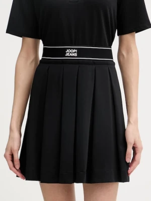 Joop! spódnica plisowana z bawełną