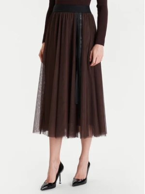 JOOP! Spódnica tiulowa 58 252S58Fridi 30046657 Brązowy Regular Fit