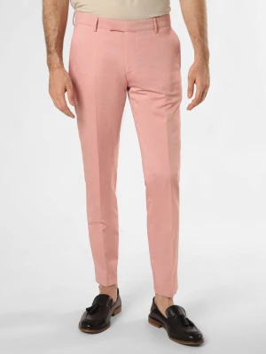 JOOP! Spodnie - Blayr Mężczyźni Slim Fit wiskoza różowy jednolity,