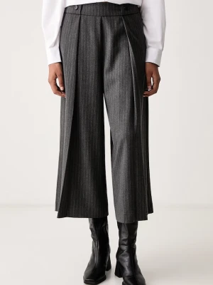 Joop! spodnie capri damskie szary