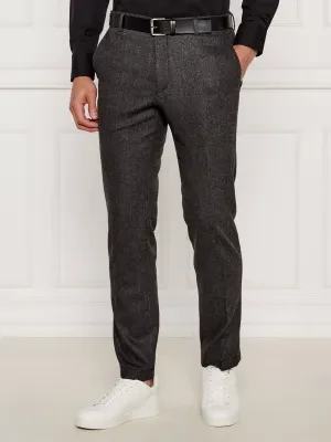 Joop! Spodnie chino 17 JT-18Hank | Slim Fit | z dodatkiem wełny