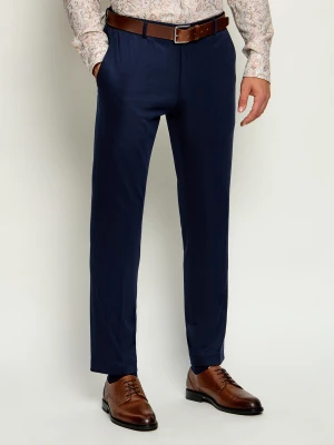 Joop! Spodnie chino Sake | Slim Fit granatowy