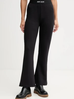 Joop! spodnie dresowe damskie kolor czarny gładkie 30048514