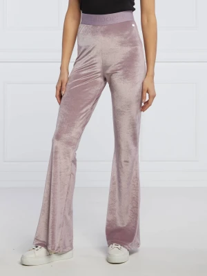 Joop! Spodnie dresowe | flare fit lawendowy