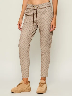 Joop! Spodnie dresowe Tavinia | Slim Fit beżowy