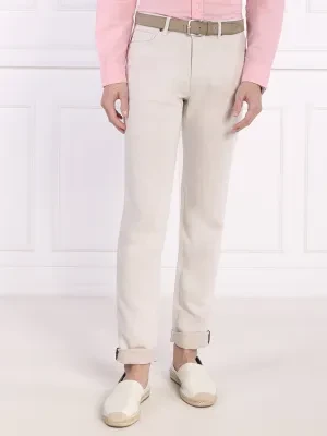 Joop! Spodnie Fortres | Modern fit | z dodatkiem lnu