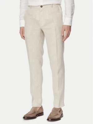 JOOP! Spodnie garniturowe Hank 30102982 Beżowy jasny Slim Fit