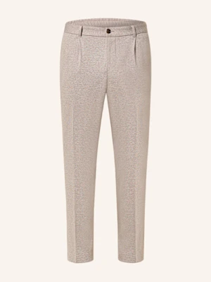 Joop! Spodnie Garniturowe Lester Loose Fit Z Dżerseju beige