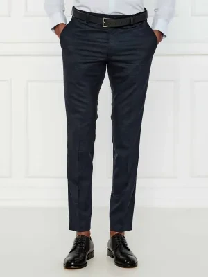 Joop! Spodnie Gun | Extra slim fit | z dodatkiem wełny