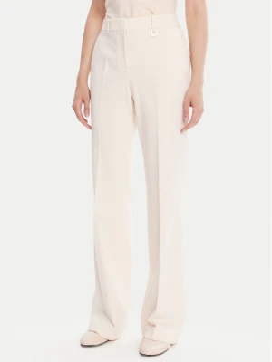 JOOP! Spodnie materiałowe 58 253P58Polina 30047952 Écru Slim Fit Kremowy