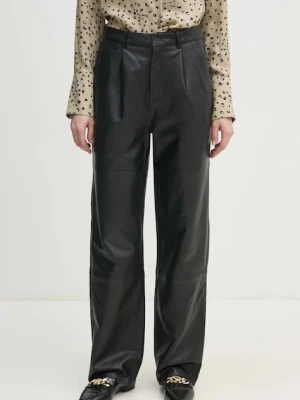 Joop! spodnie skórzane Lorena