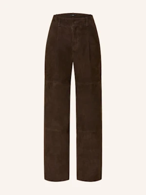 Joop! Spodnie Skórzane Lorena braun