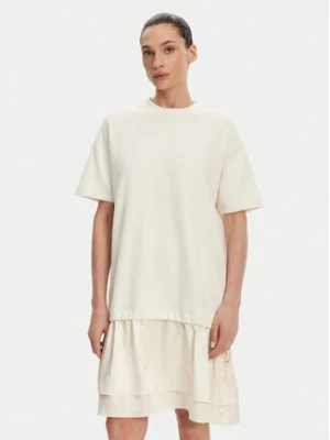 JOOP! Sukienka codzienna 58 252JE58Tsuki 30046247 Écru Regular Fit