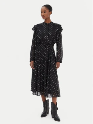JOOP! Sukienka codzienna Dot 30100092 Czarny Regular Fit