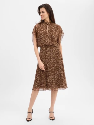JOOP! Sukienka damska - Dalisha Kobiety brązowy,