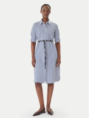 JOOP! Sukienka koszulowa Dominique2 30101380 Granatowy Regular Fit