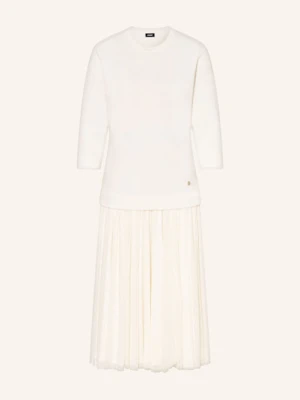Joop! Sukienka Taren Z Mieszanki Materiałów weiss