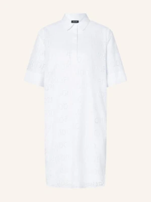 Joop! Sukienka Z Koronki Ażurowanej weiss