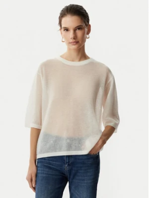 JOOP! Sweter 262Kn58Killa 30102943 Kremowy Relaxed Fit