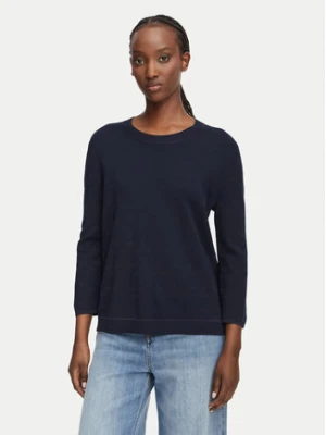 JOOP! Sweter 263Kn32Kusta 30103298 Granatowy Relaxed Fit