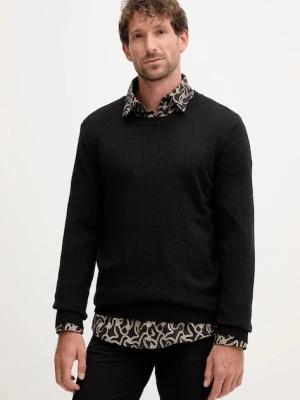 Joop! sweter bawełniany męski kolor czarny lekki 30046902