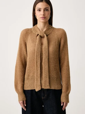 Joop! sweter damski z wełną beżowy