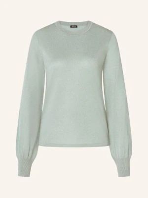 Joop! Sweter Karta Z Błyszczącą Przędzą gruen