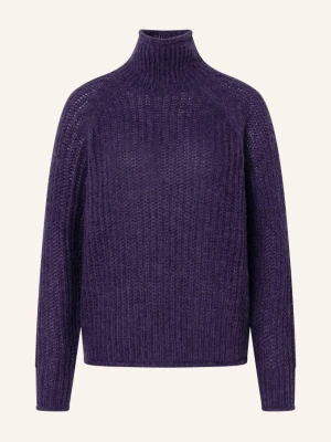 Joop! Sweter Korala Z Alpaki lila FIOLETOWY