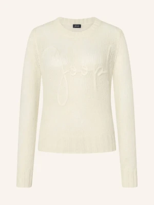 Joop! Sweter Korin Z Alpaki weiss BIAŁY