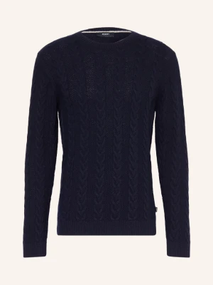 Joop! Sweter Levignor blau GRANATOWY